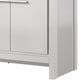 Lexora Home Lafarre 60" Double Bathroom Vanity in Rustic Acacia with 2 cm White Cultured Marble Top, Rectangular Sinks and 55" Mirror, , large