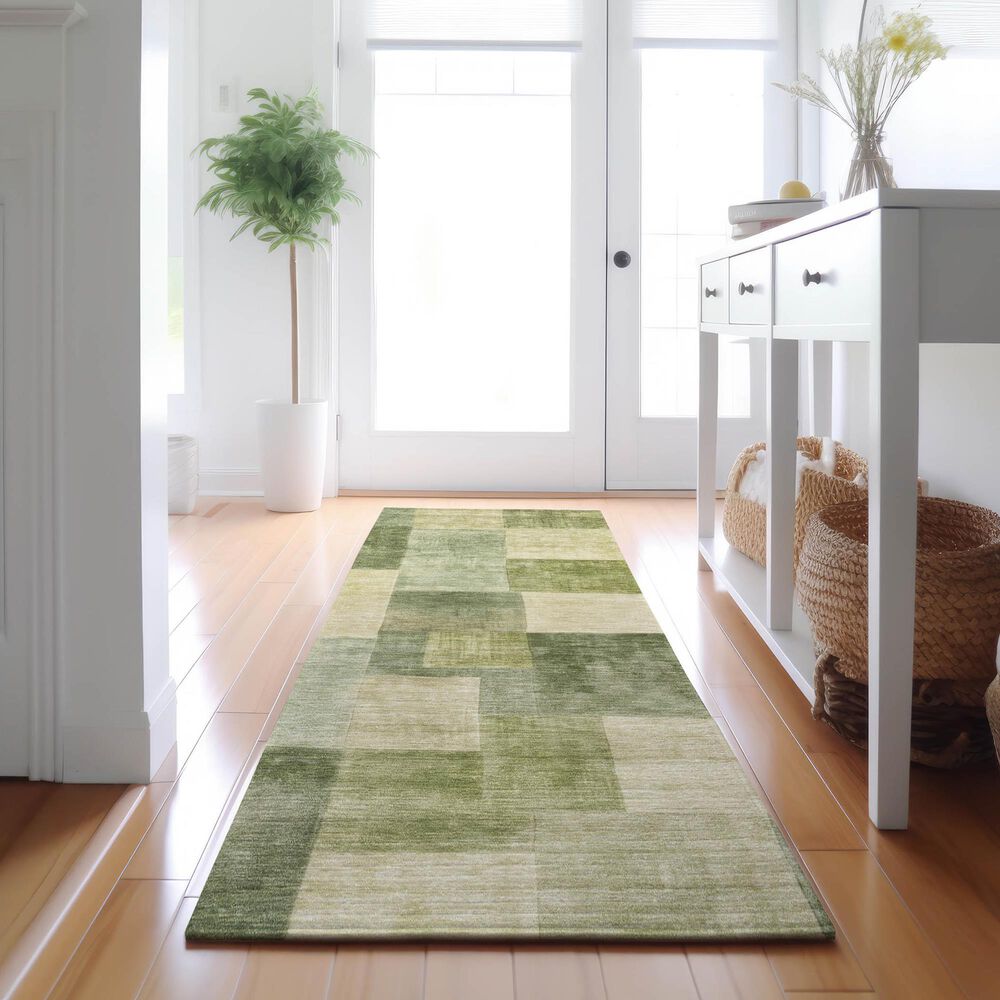 Dalyn Rug Company Pacifica PA12 2&#39;3&quot; x 7&#39;6&quot; Aloe Runner, , large