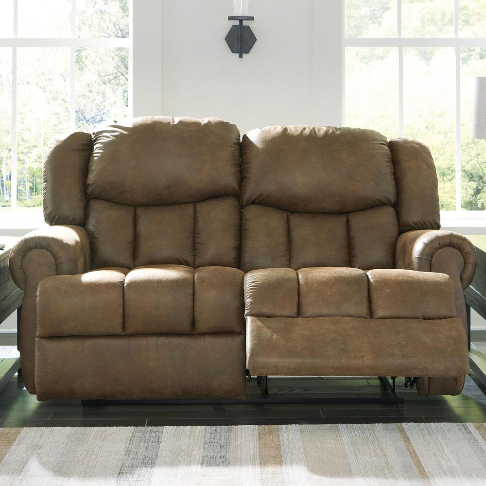 Ashley Boothbay Manual Reclining Loveseat in Auburn, , large