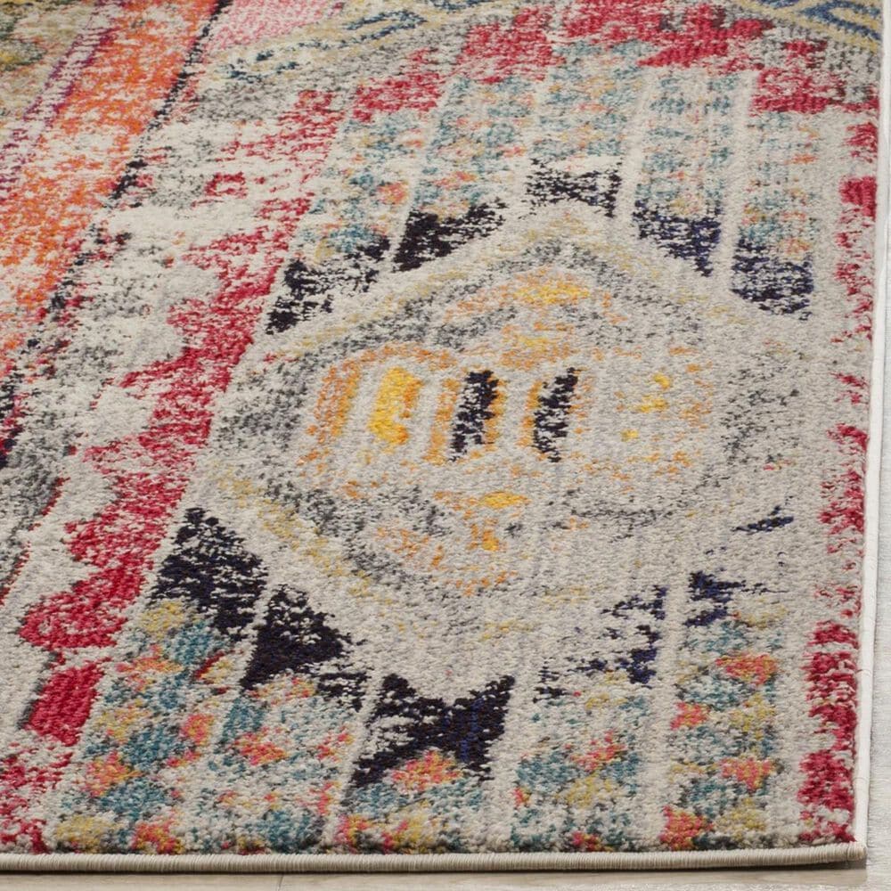 Safavieh Monaco MNC222G-24 2&#39;2&quot; x 4&#39; Light Grey/Multi Area Rug, , large
