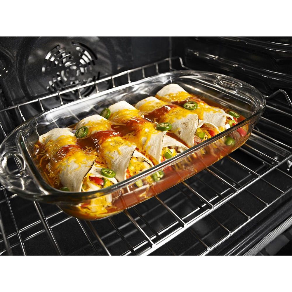 Maytag 30&quot; Single Electric Wall Oven with Convection in Stainless Steel, , large
