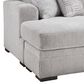 Ashley Gabyleigh 2-Piece Stationary Right Facing Sectional in Nickel, , large