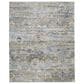 Feizy Melrose 2" x 3" Green and Ivory Area Rug, , large