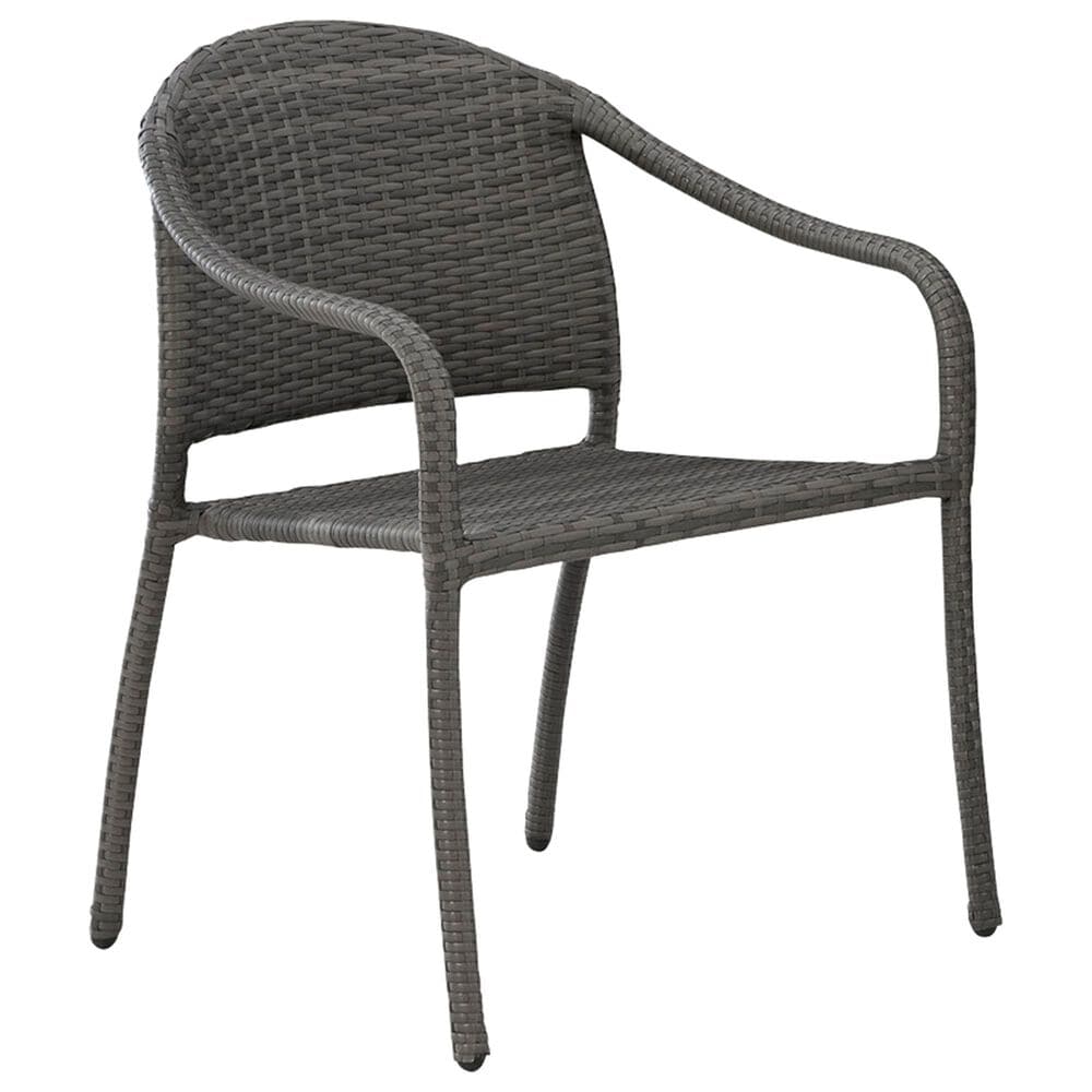Ashley Mimis Bay 3-Piece Patio Bistro Set in Gray, , large