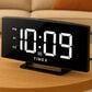 iHome Dual Alarm with Curved Display in Black, , large