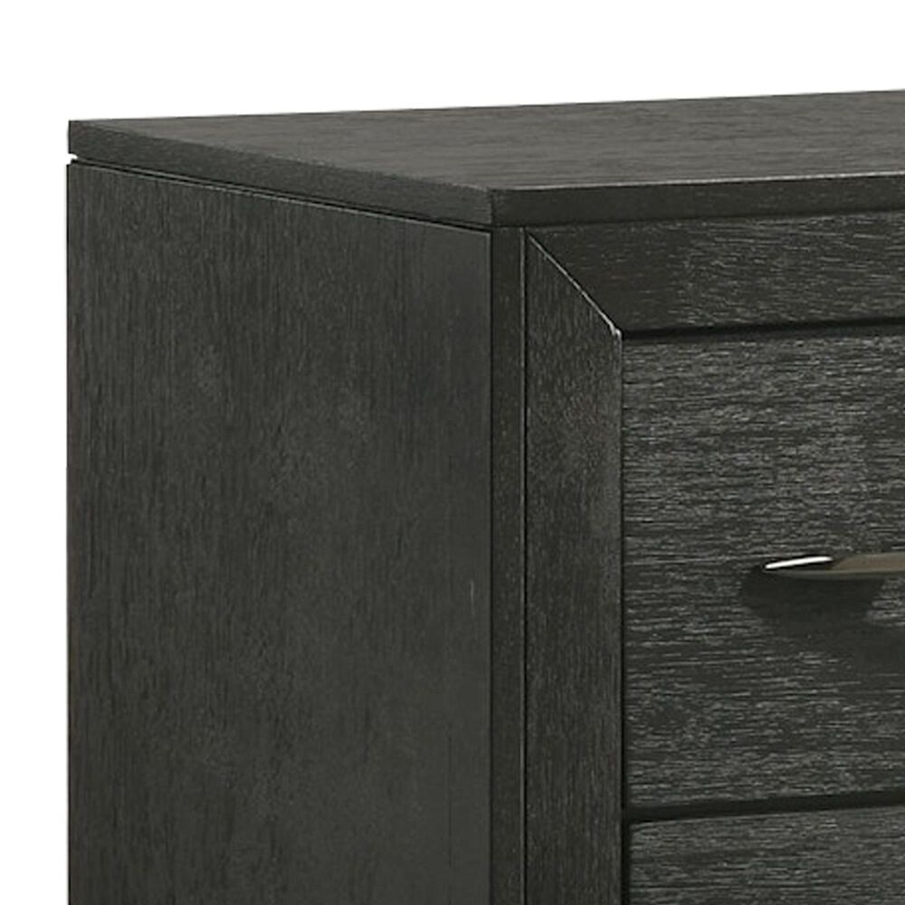 Mayberry Hill Allan 2-Drawer Nightstand in Black, , large