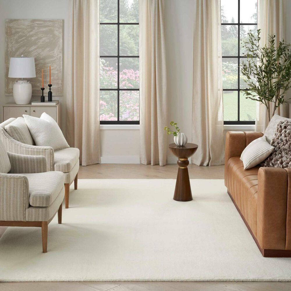 Nourison Plush Cloud 7&#39;9&quot; x 9&#39;9&quot; Ivory Area Rug, , large