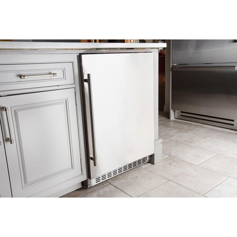 Azure 5.6 Cu. Ft. Built-In Compact Refrigerator in Stainless Steel, , large