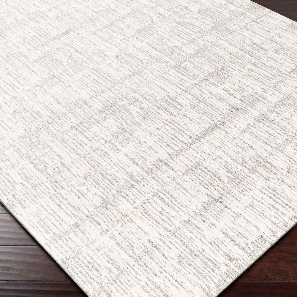 Surya Gavic GVC-2309 4&#39;4&quot; x 5&#39;11&quot; Cream, Beige, Light Gray, Taupe and Charcoal Area Rug, , large