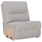 Ashley Acklen Place 6-Piece Power Reversible Reclining Sectional in Pewter, , large