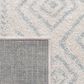 Safavieh Tulum 9" x 12" Ivory and Light Grey Area Rug, , large