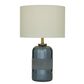 Maple and Jade Blue Ceramic Table Lamp, , large