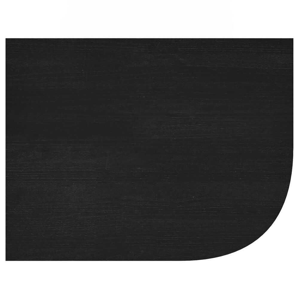 HOMLUX 5-Tier Corner Open Shelf Bookcase in Blackwood, , large