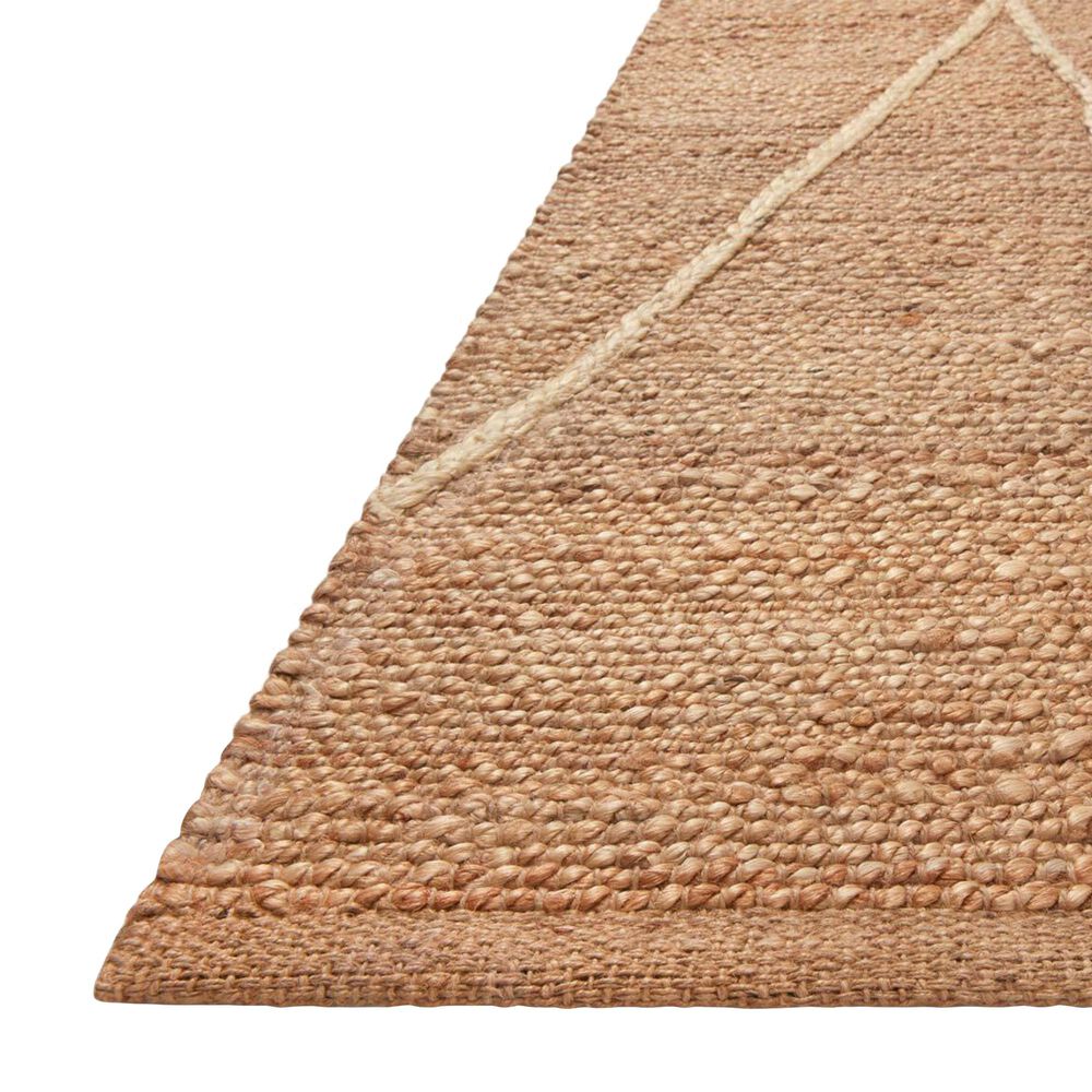Loloi II Bodhi BOD-03 2&#39; x 5&#39; Natural and Ivory Area Rug, , large