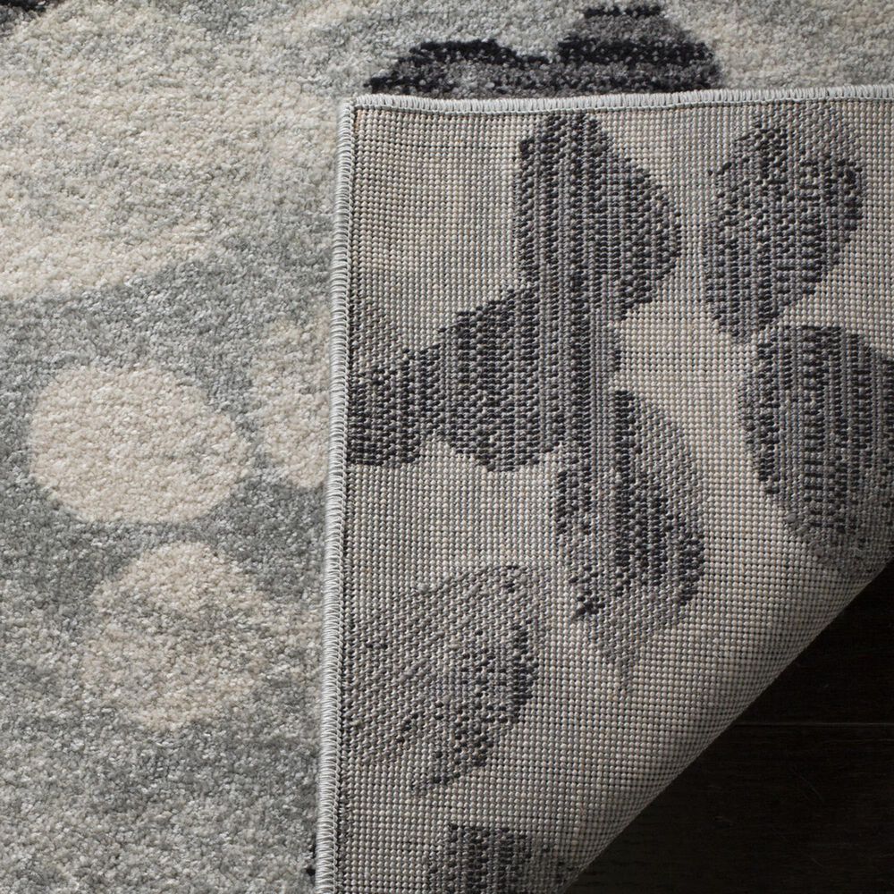 Safavieh Evoke EVK236R 10&#39; x 14&#39; Grey and Black Area Rug, , large