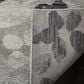 Safavieh Evoke EVK236R 10" x 14" Grey and Black Area Rug, , large