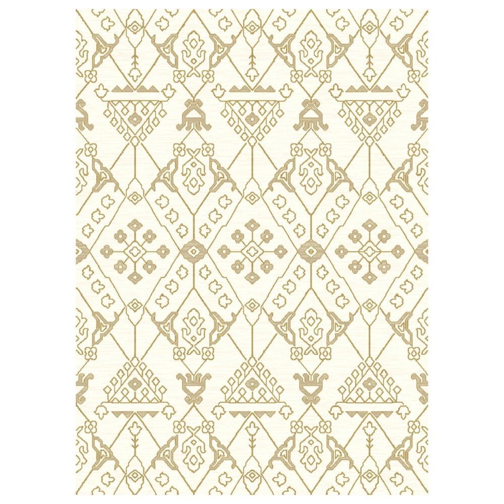 Balta Rugs Palgrave Trellis 7"10" x 10" Cream Area Rug, , large