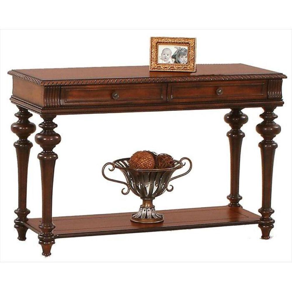 Tiddal Home Mountain Manor Sofa Table in Heritage Cherry , , large