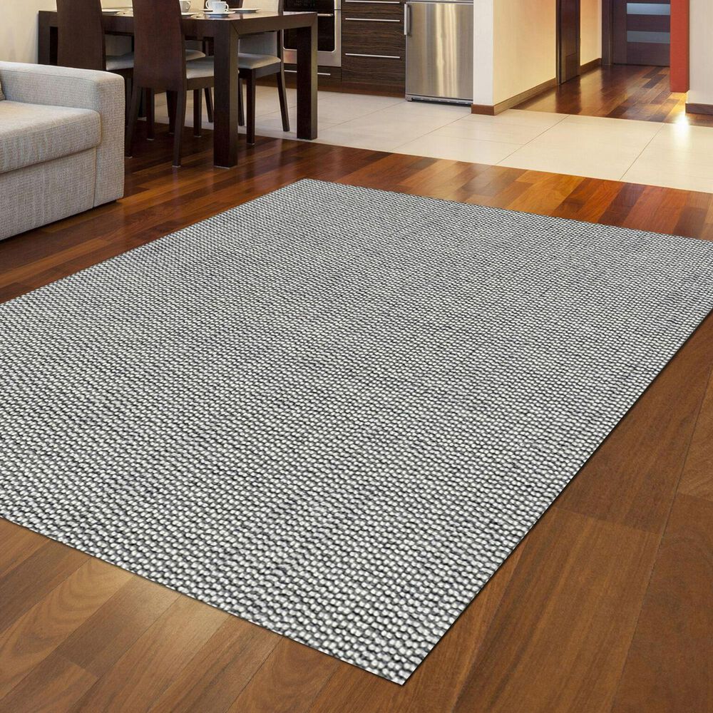 Radici USA Fascinosa Solid 8&#39; x 10&#39; Charcoal Area Rug, , large