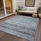 Dalyn Rug Company Portico PO1 Blue 3" x 5" Area Rug, , large