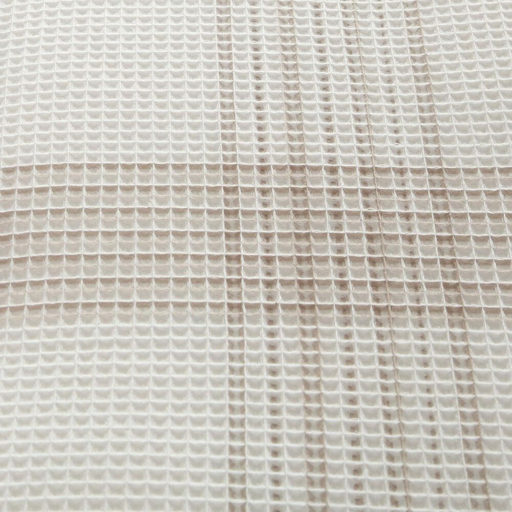 Levtex Waffle Plaid 3-Piece Full/Queen Comforter Set in Taupe and Cream, , large