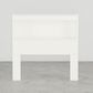 Lemoore Essential Twin Bookcase Headboard in Rockport White, , large
