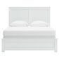 Ashley Bostwick Shoals Queen Panel Bed in White, , large