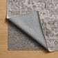 Amber Lewis x Loloi Josie 5" x 7"6" Silver and Natural Area Rug, , large