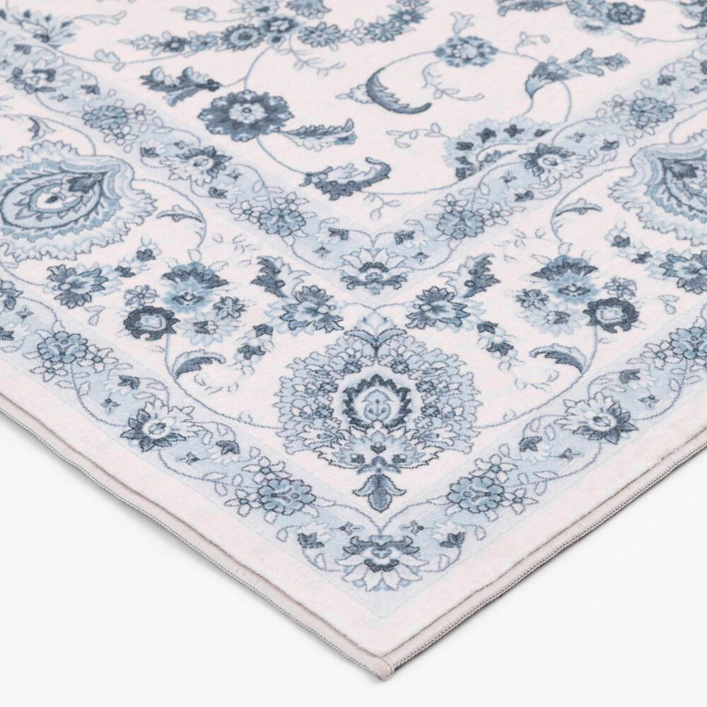 Central Oriental Trisha Yearwood Belmont Kamina 7&#39;10&quot; x 9&#39;6&quot; Grey and Ivory Area Rug, , large