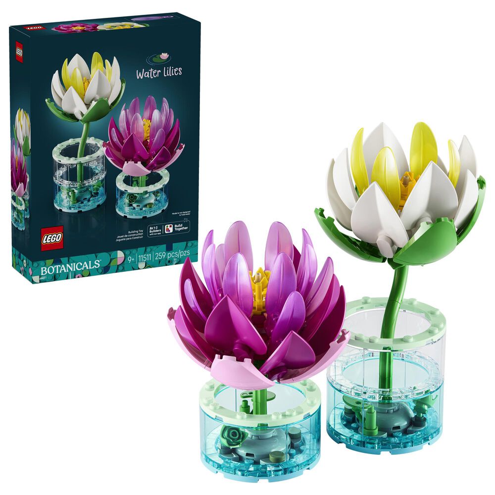 LEGO Botanicals Water Lilies Building Set, , large