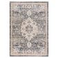 RIZZY Iconic 3"11" x 5"6" Blue Area Rug, , large