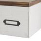 Maple and Jade Box in Natural Brown and White (Set of 2), , large