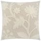 D.V. KAP Home Botanique 24" Square Throw Pillow in Tan, , large