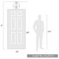 Golden Lighting Antoinette Semi-Flush in Oyster, , large