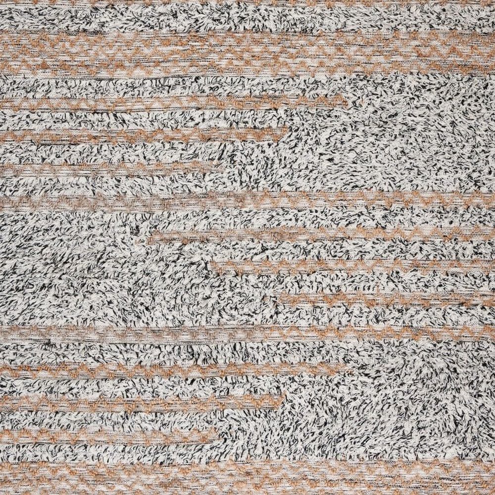 Safavieh Natura NAT720Z 2&#39;3&quot; x 8&#39; Ivory and Black Runner, , large