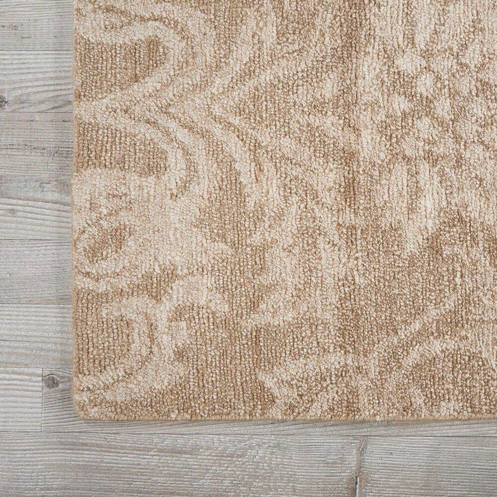 Nourison Silk Shadows 9&#39;9&quot; x 13&#39;9&quot; Light Gold Area Rug, , large