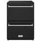 Thor Kitchen Gordon Ramsay 5.4 Cu. Ft. Undercounter Drawer Freezer with Stainless Steel Handle Kit in Black, , large