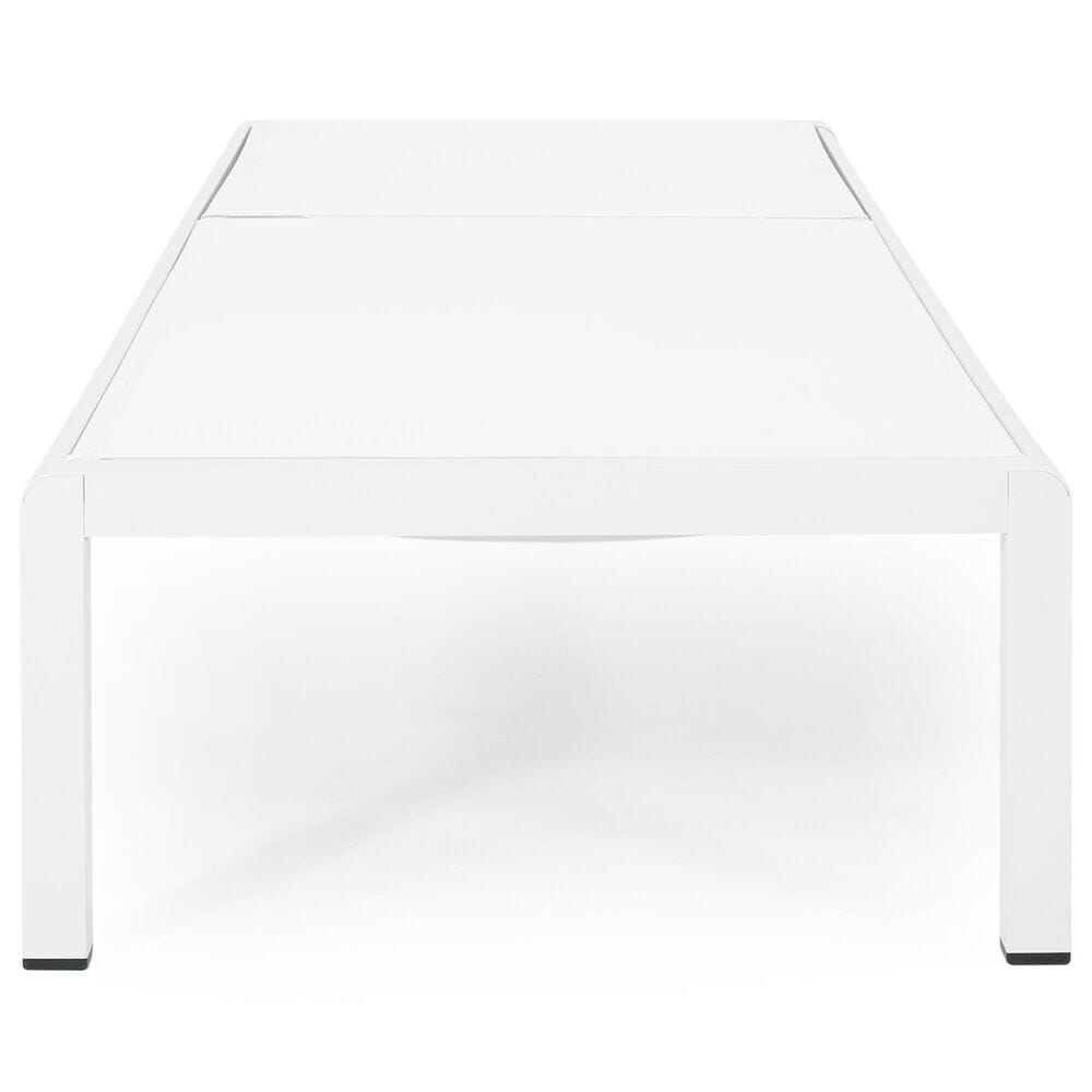 Hearth and Haven Cape Coral Outdoor Chaise Lounge in White, , large