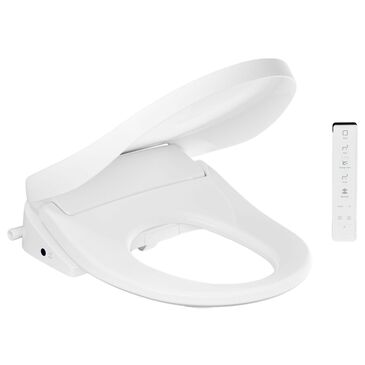 Kohler PureWash E835 Round-Front Bidet Toilet Seat with Remote Control in White, , large