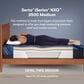 Serta iSeries NXG 3500 Foam Medium Flex Head King Mattress with Rize Flex Head King Adjustable Base, , large