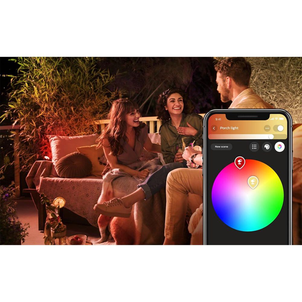 Philips Hue Lily Spotlight Extension Kit in Black, , large