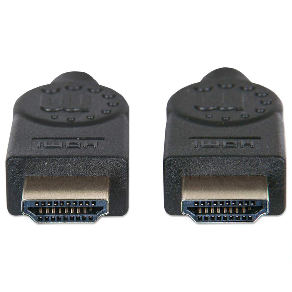 Helios 2-Piece 4 Outlet Surge Protector and 6' Premium High Speed HDMI Cable in Black, , large
