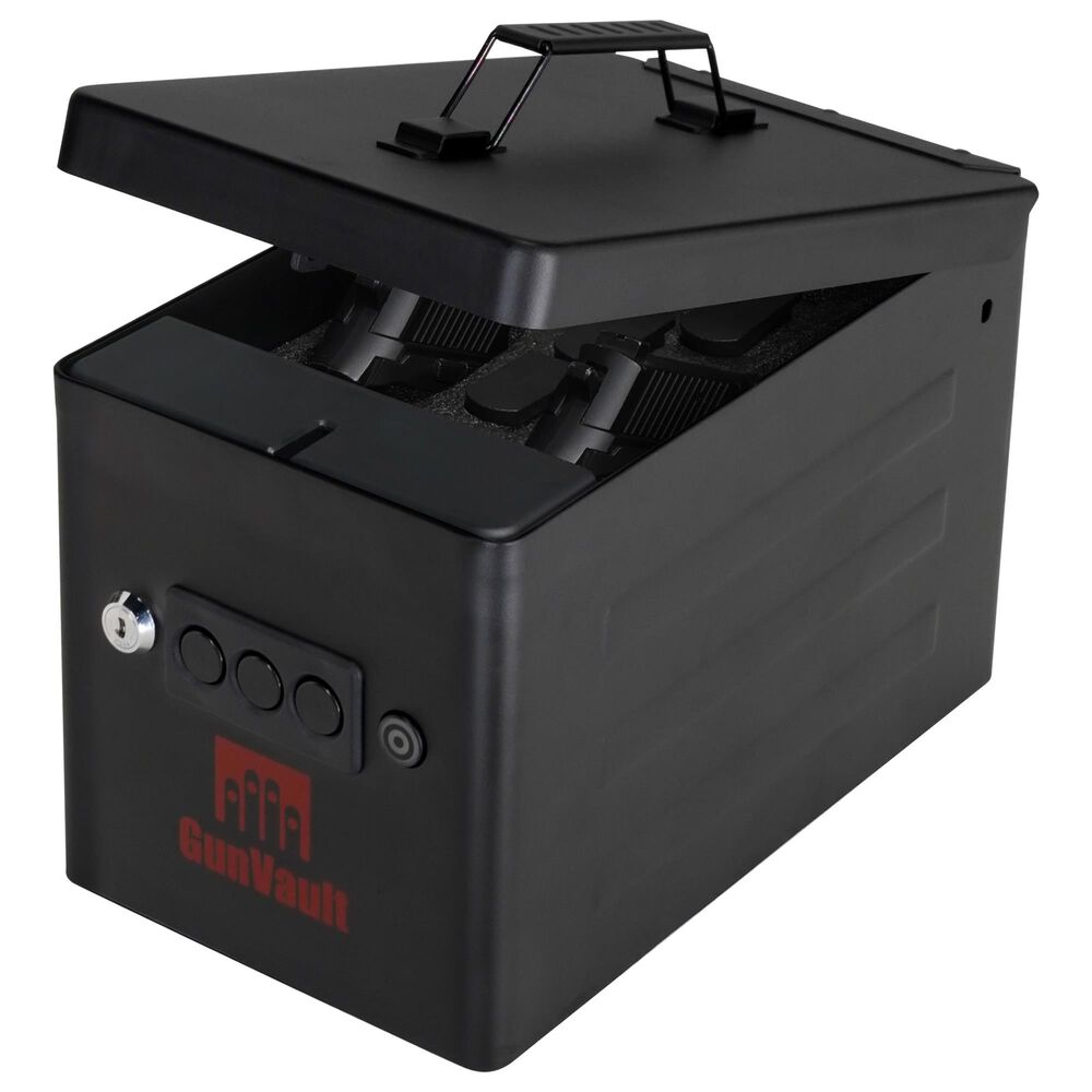 GunVault RangeVault Handgun Safe in Black, , large