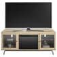 DHP Marabella 70" TV Stand with Fireplace in Blonde Oak, , large