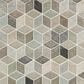 Oriental Weavers Cambria Geometric Biks 3"3" x 5" Ivory Area Rug, , large