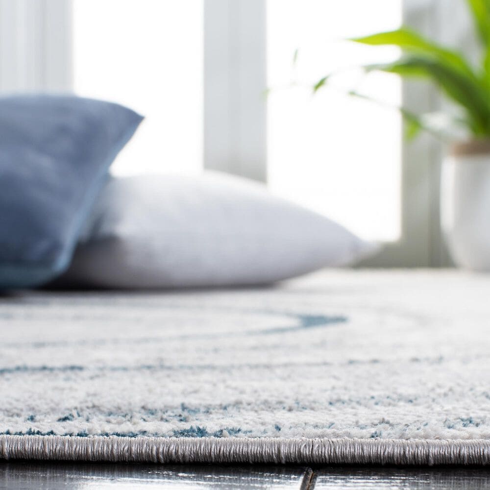 Safavieh Orchard  4&#39;5&quot; x 6&#39;5&quot; Grey and Blue Area Rug, , large