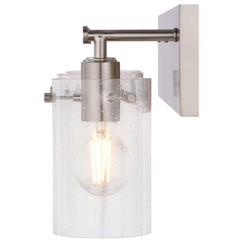 Vaxcel Northfield 3-Light Bathroom Vanity in Satin Nickel, , large