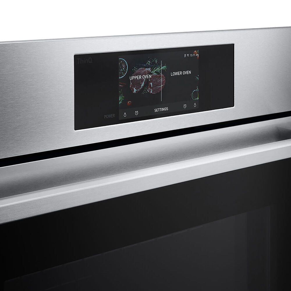 LG STUDIO 30" WDES9428F Electric Double Wall Oven in Stainless Steel