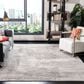 Safavieh Invista INV454G 9" x 12" Grey and Ivory Area Rug, , large