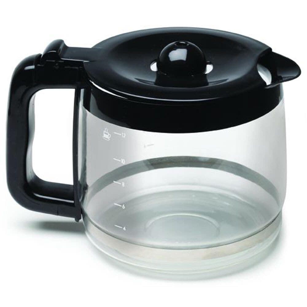Jura 12-Cup Replacement Carafe with Lid for Model 477/487/434.05 in Black, , large